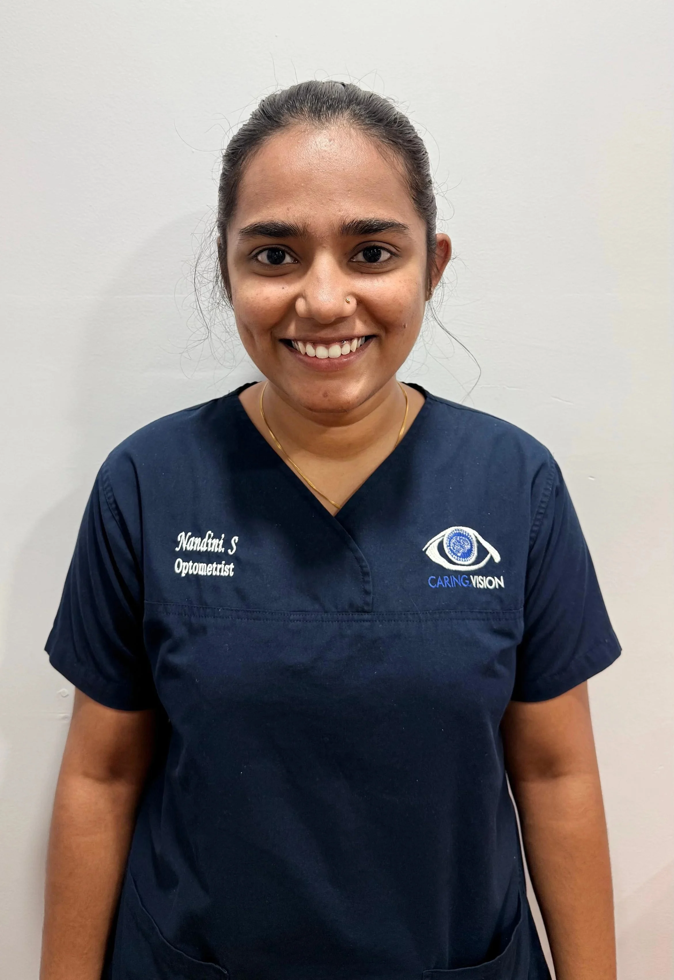 Optometrist Nandini S at Caring Vision Therapy